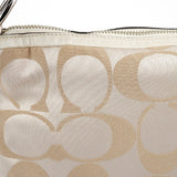 Coach Beige Signature C Hobo Shoulder Bag