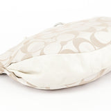 Coach Beige Signature C Hobo Shoulder Bag