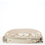 Coach Beige Signature C Hobo Shoulder Bag