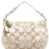 Coach Beige Signature C Hobo Shoulder Bag