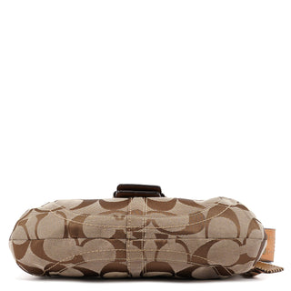 Coach Beige Signature C Soho Shoulder Bag