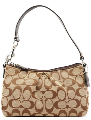 Coach Beige Signature Canvas Hobo bag
