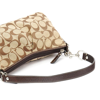 Coach Beige Signature Canvas Hobo bag