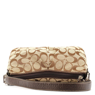 Coach Beige Signature Canvas Hobo bag