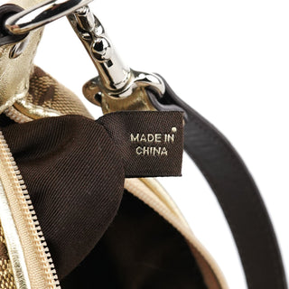 Coach Beige Signature Patchwork Hobo Bag