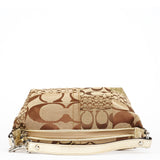 Coach Borsa hobo in tela Signature patchwork beige