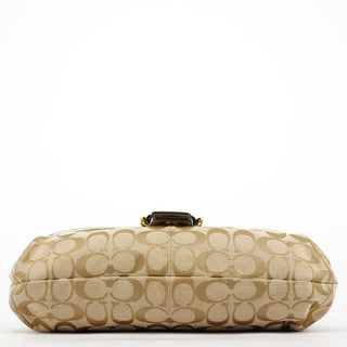 Coach Beige Signature Soho Shoulder Bag