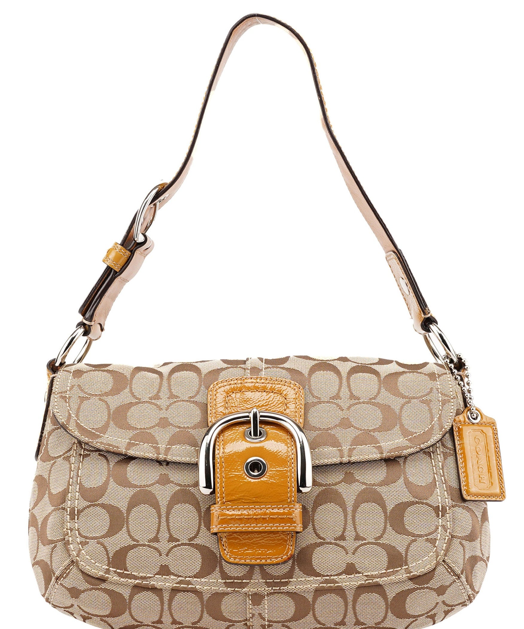 Coach Beige Soho Shoulder Bag