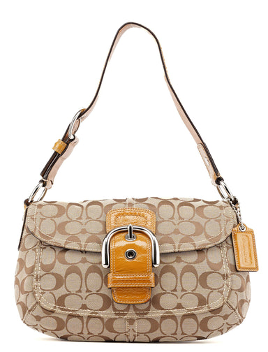 Coach Beige Soho Shoulder Bag