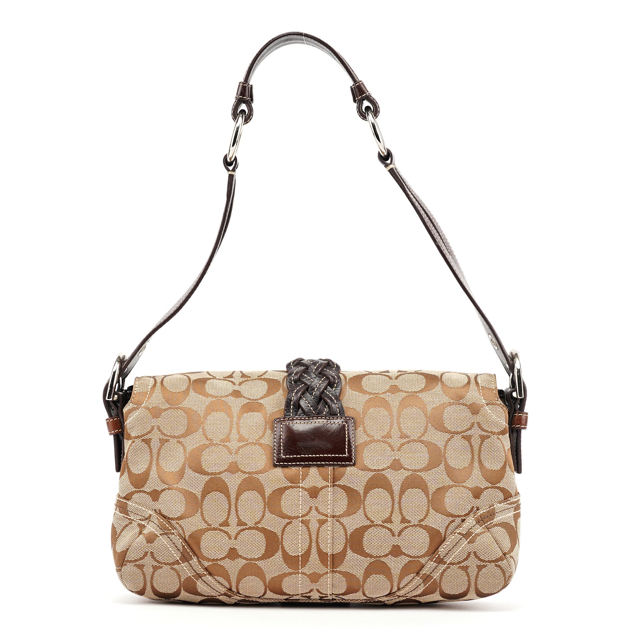 Coach Soho Schultertasche in Beige