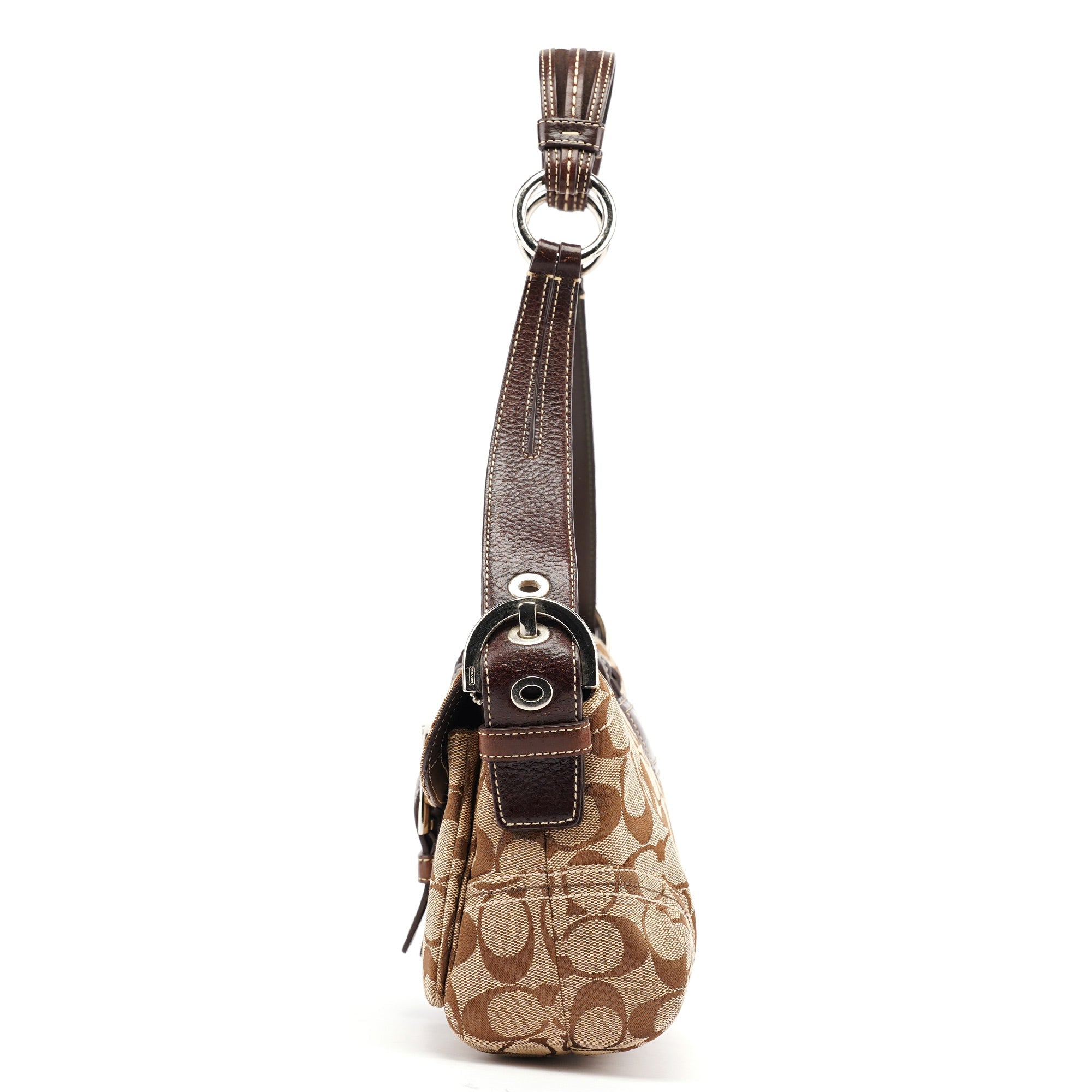 Coach Soho Schultertasche in Beige