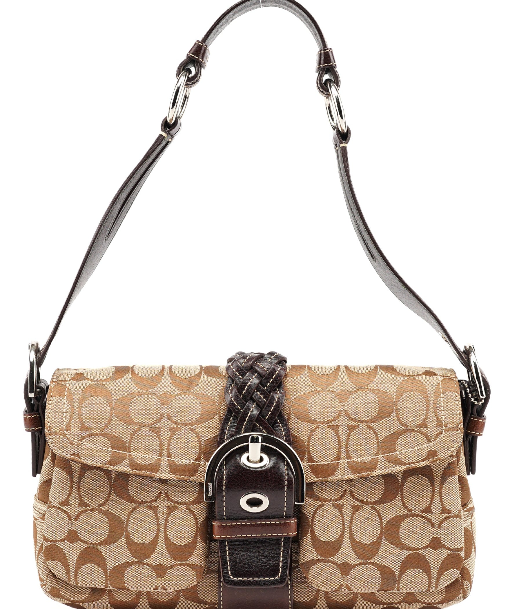 Coach Beige Soho Shoulder Bag