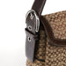 Coach Beige Suede Signature C Soho Shoulder Bag