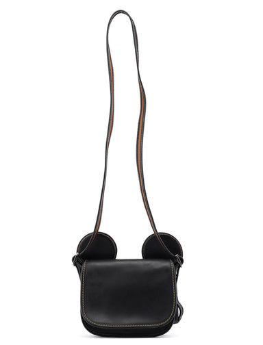 Coach Black Leather Disney Ergo Crossbody Bag