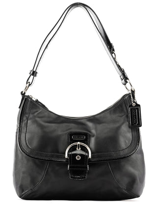 Coach Black Leather Soho 2-Way Shoulder Bag