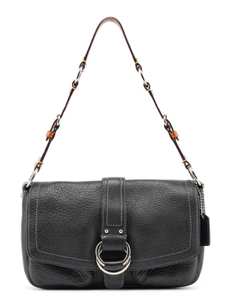 Coach Black Leather Soho Shoulder Bag