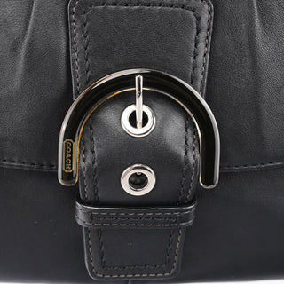 Coach Black Leather Soho Shoulder Bag