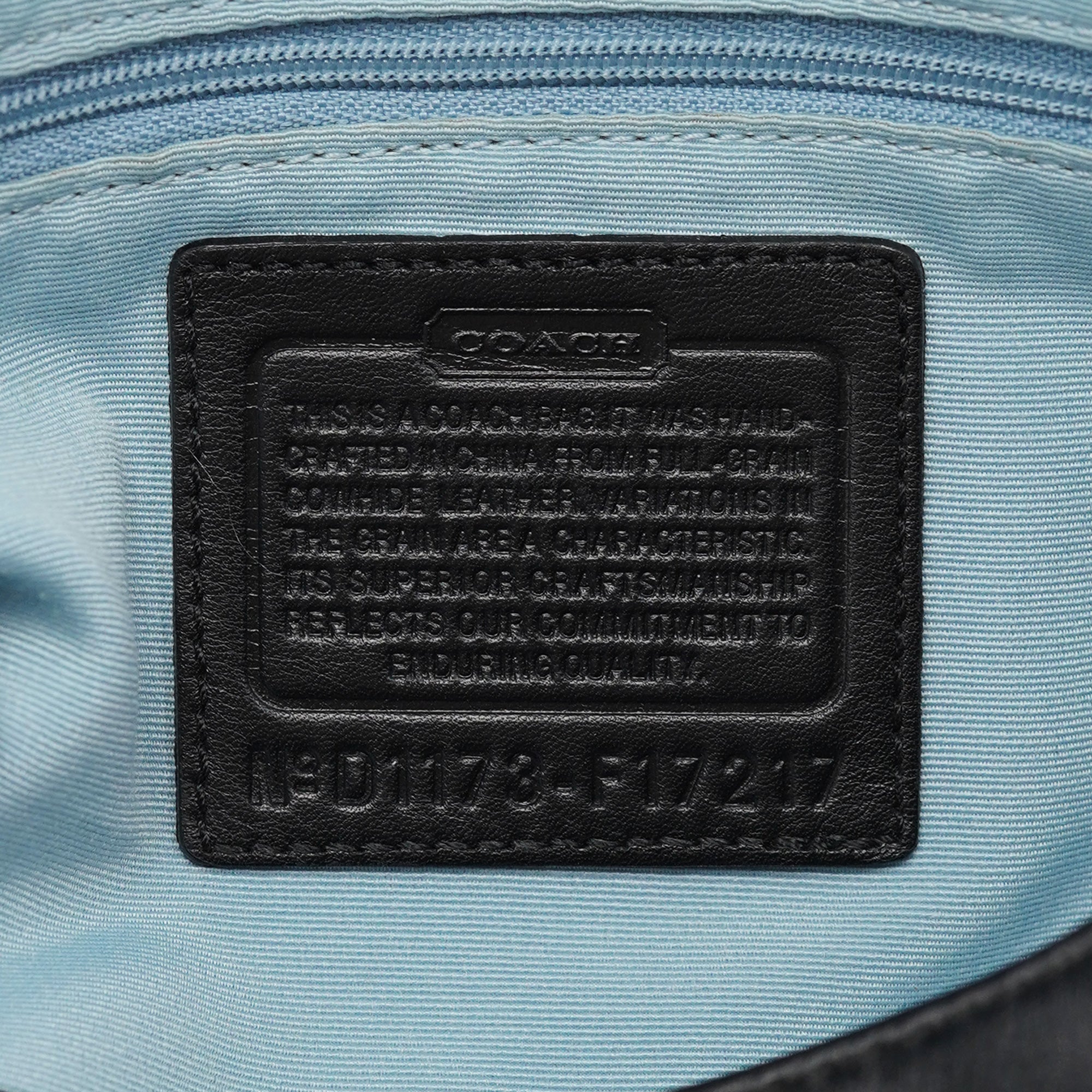 Coach Black Leather Soho Shoulder Bag