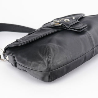 Coach Black Leather Soho Shoulder Bag