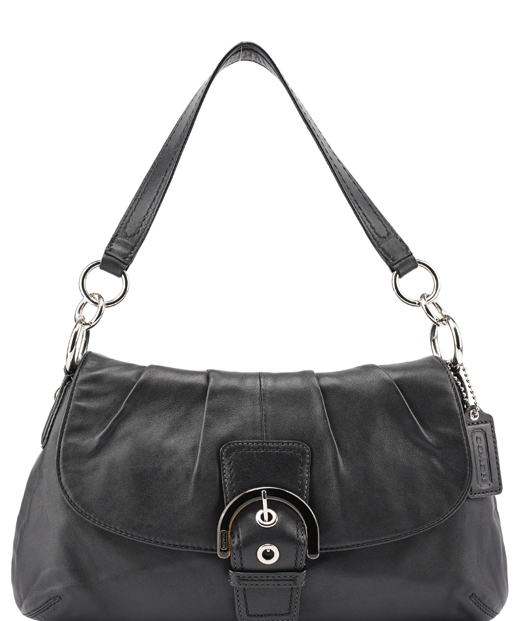 Coach Black Leather Soho Shoulder Bag