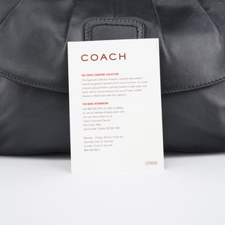 Coach Black Leather Soho Shoulder Bag