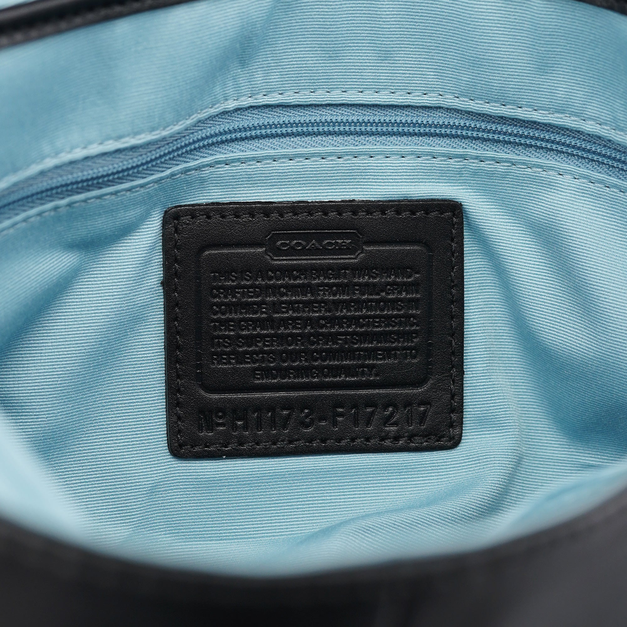 Coach Soho Schultertasche aus schwarzem Leder