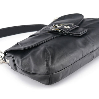 Coach Black Leather Soho Shoulder Bag
