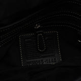 Coach Soho Schultertasche aus schwarzem Leder