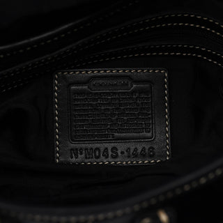 Coach Black Leather Soho Shoulder Bag