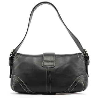 Coach Black Leather Soho Shoulder Bag
