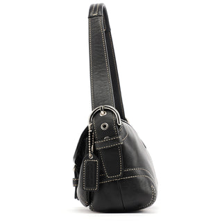 Coach Black Leather Soho Shoulder Bag