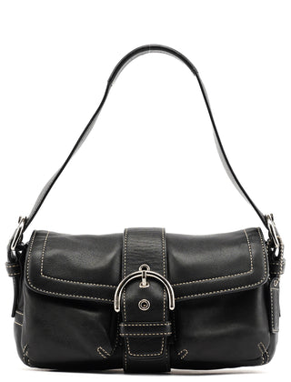 Coach Black Leather Soho Shoulder Bag