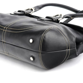 Coach Black Leather Soho Tote Bag