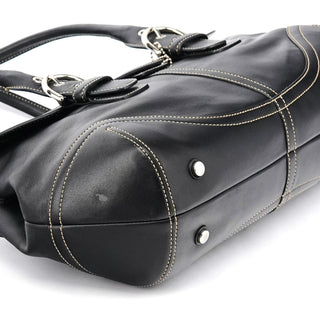 Coach Black Leather Soho Tote Bag