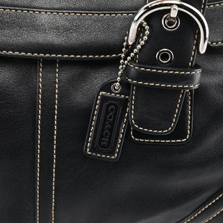 Coach Black Leather Soho Tote Bag