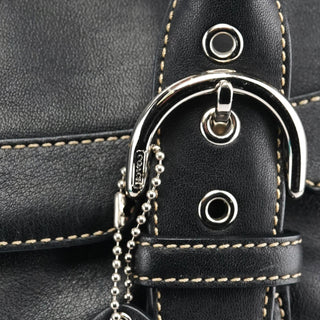 Coach Black Leather Soho Tote Bag