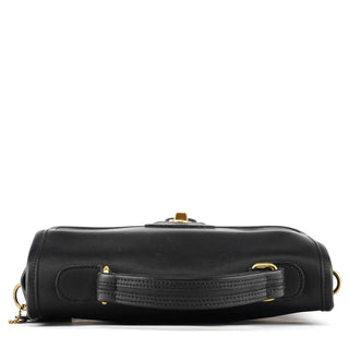 Coach Black Leather Willis 2-Way Bag