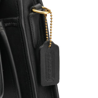 Coach Black Leather Willis 2-Way Bag