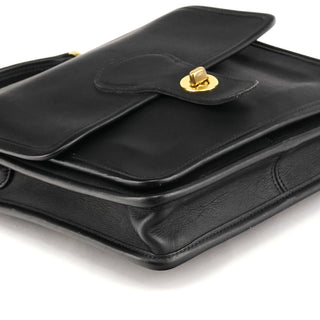 Coach Black Leather Willis 2-Way Bag