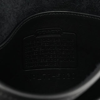 Coach Black Leather Willis 2-Way Bag