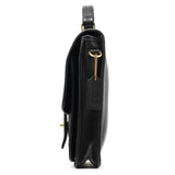 Coach Willis 2-Way Bag aus schwarzem Leder