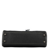 Coach Sac cabas Hamptons en cuir grainé noir