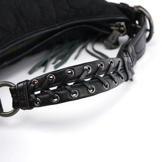 Coach Black Quilted Nylon Shoulder Bag