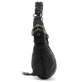 Coach Black Quilted Nylon Shoulder Bag