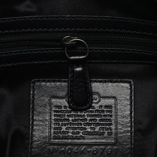 Coach Black Quilted Nylon Shoulder Bag