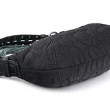Coach Black Quilted Nylon Shoulder Bag