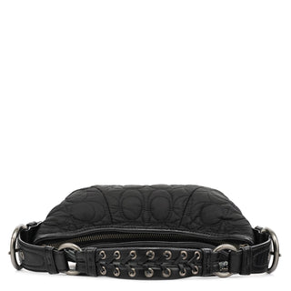 Coach Black Quilted Nylon Shoulder Bag