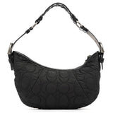 Coach Black Quilted Nylon Shoulder Bag
