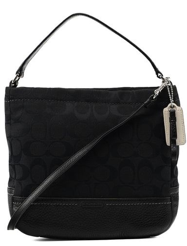 Coach Black Signature C 2-Way Bag