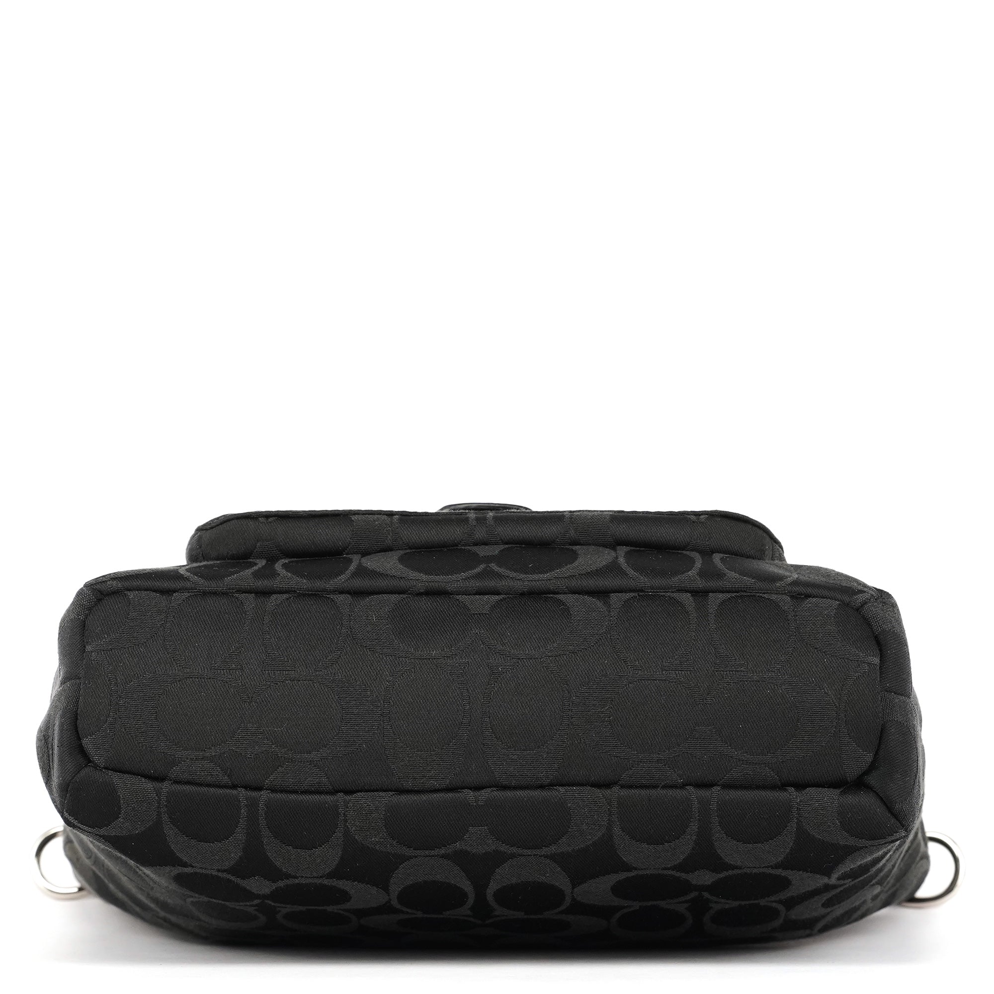 Coach Soho Tote Bag aus schwarzem Signature Canvas